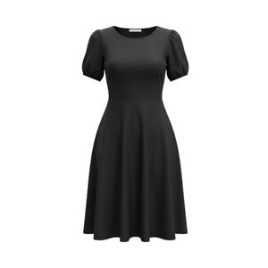 Bread and Butter Dress M Black Modal Quiet Luxury Pocket ALine Versatile Capsule